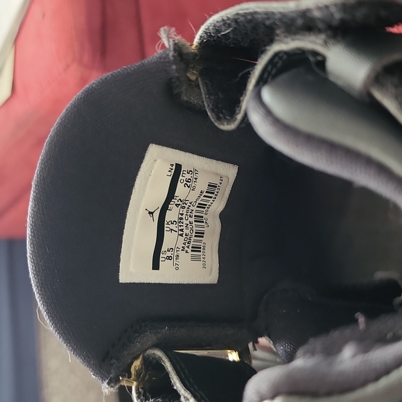 Nike Air Jordan Generation 23 Men's 8.5 Black White Aa1294-021 Sneakers - Picture 2 of 3